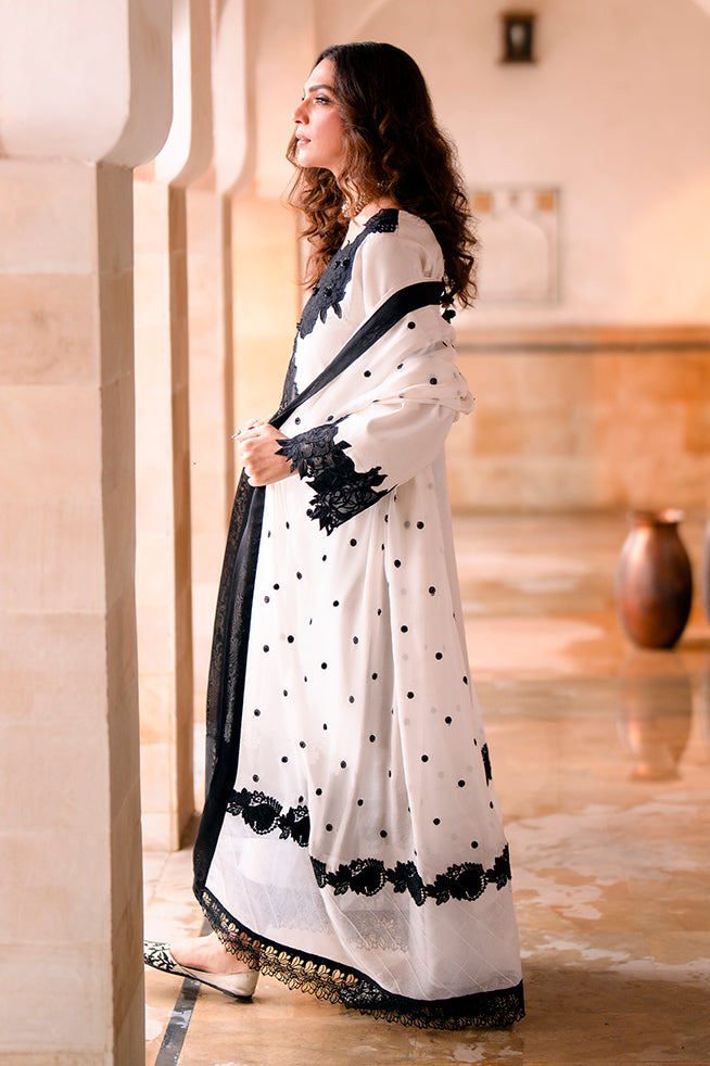 Fozia Khalid | Kahani Silk Luxury Dresses | Chandni - Official Fozia Khalid stockist in UK - Sakeena London