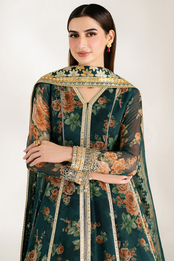 Farasha | Fiorella Formals | Teal Passion - Official Farasha stockist in UK - Sakeena London