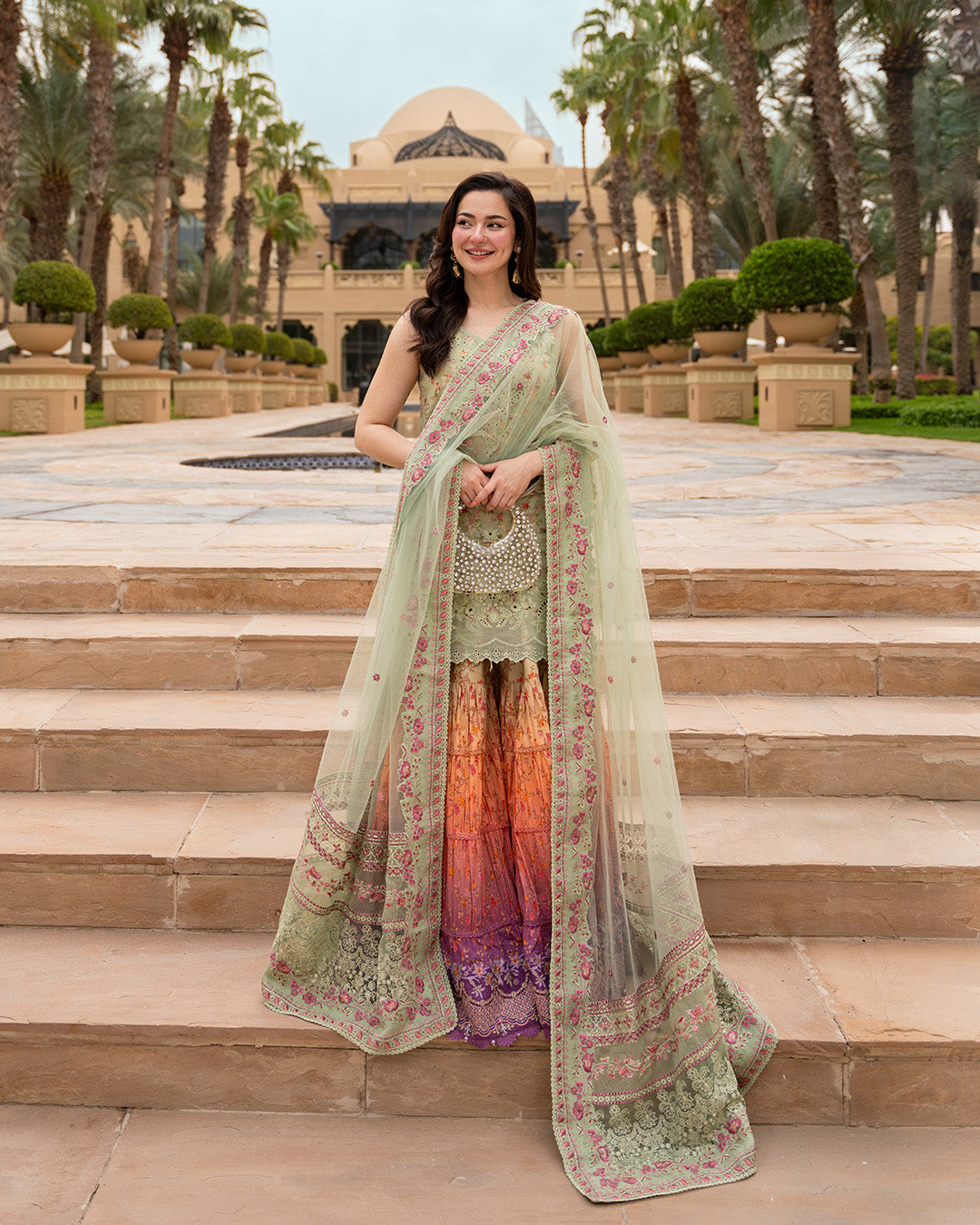 Faiza Saqlain | Aya Luxury Lawn 26' | Eldira