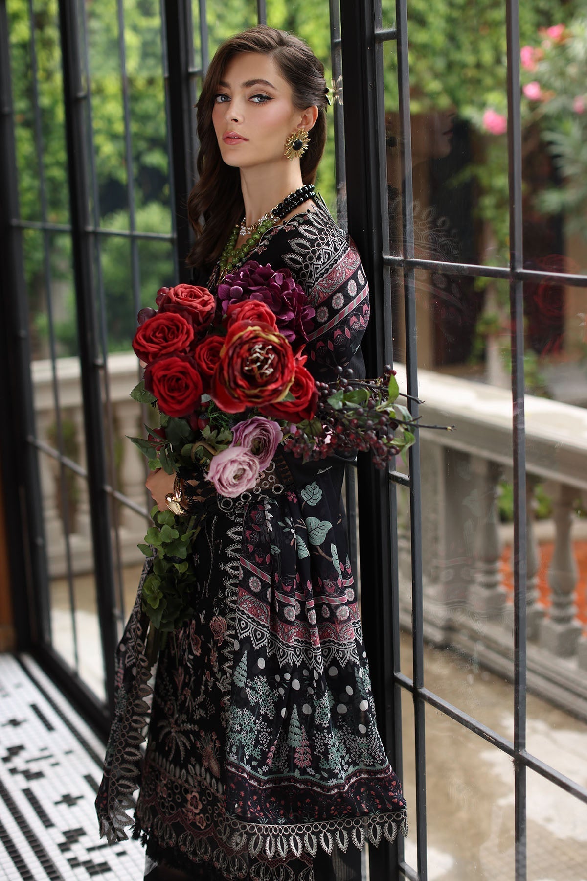Nureh | Maya Lawn | NS-153 - Official Nureh stockist in UK - Sakeena London