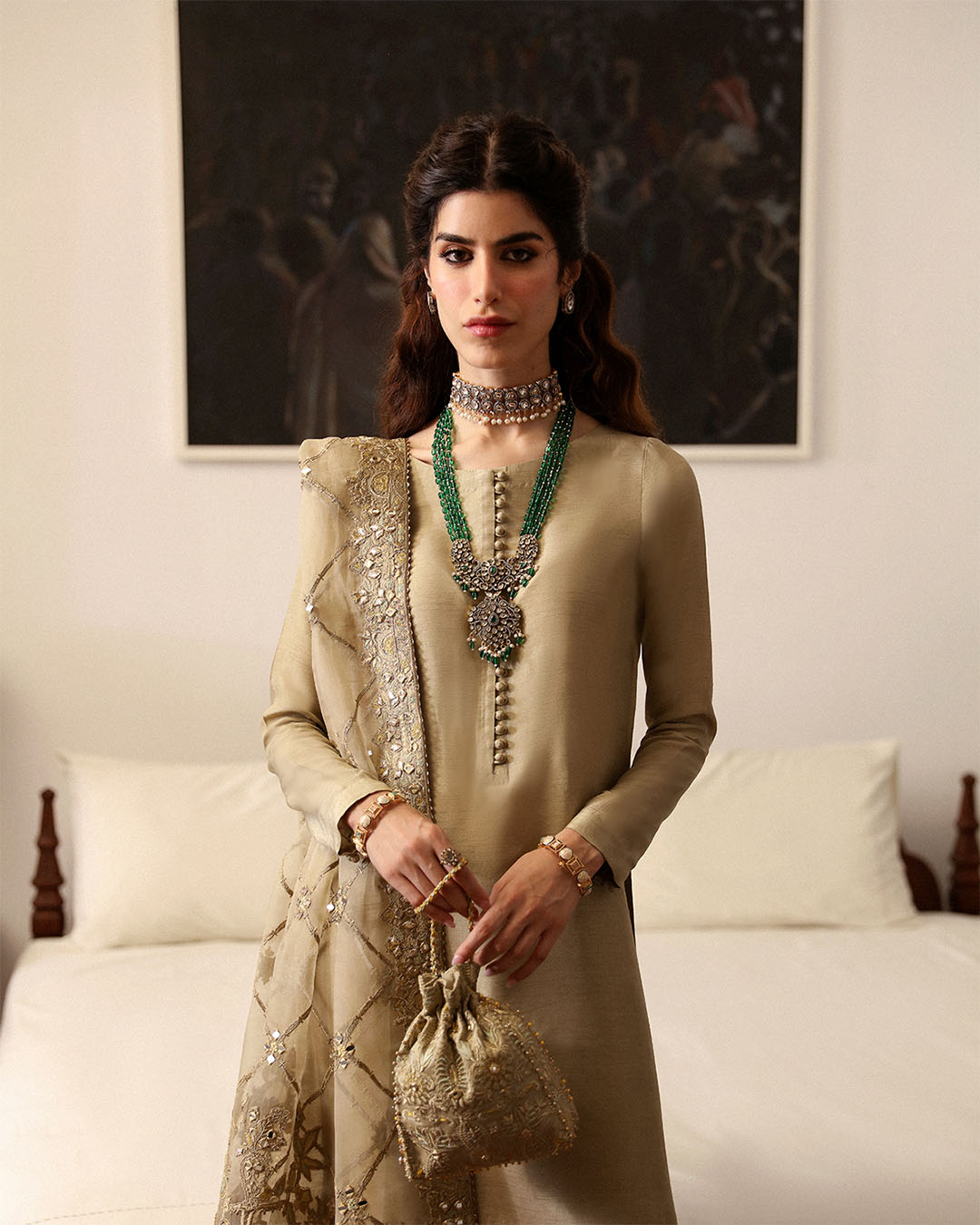 Faiza Saqlain | Mehermah Luxe Formals | Nainsi - Official Faiza Saqlain stockist in UK - Sakeena London