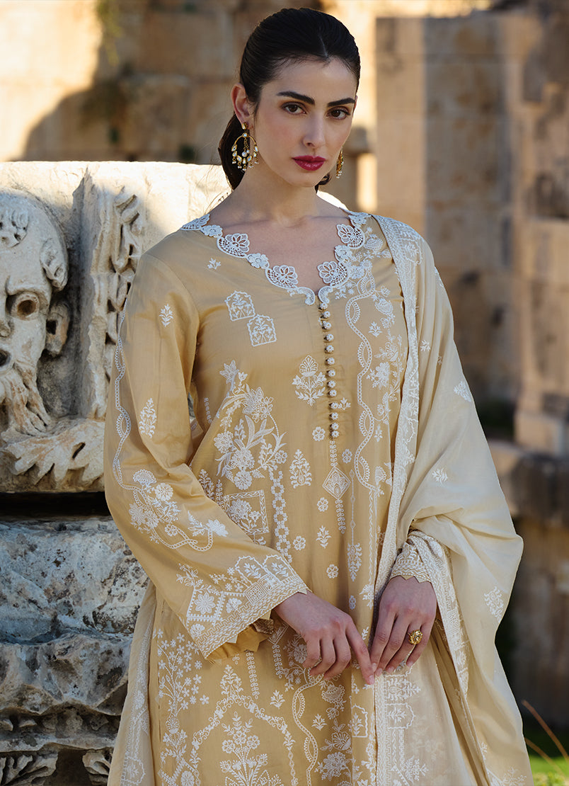 Image | Lawnkari 25 | Ebru - Official Image stockist in UK - Sakeena London