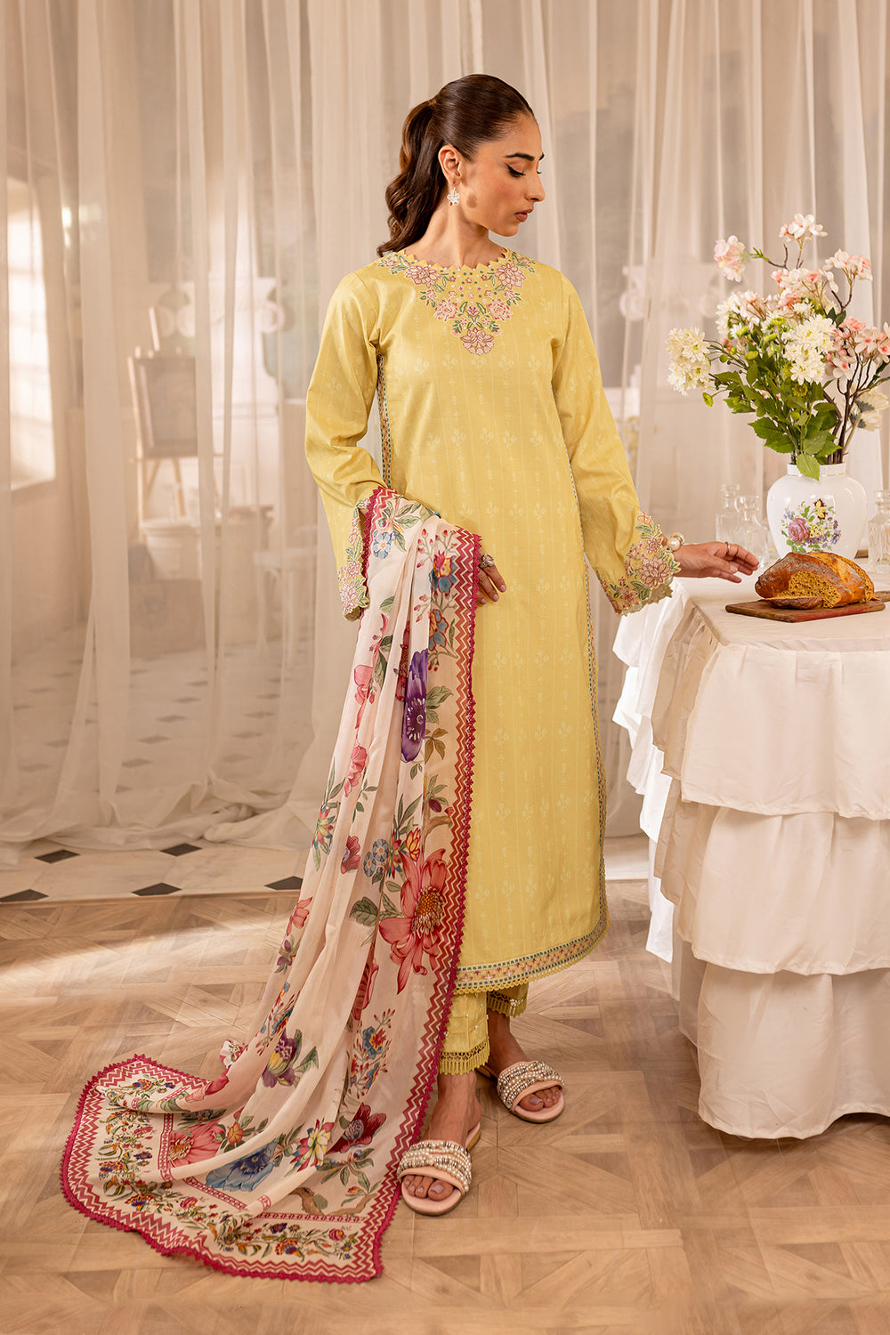 Farasha | Seraya Lawn 24 | FERN - Official Farasha stockist in UK - Sakeena London