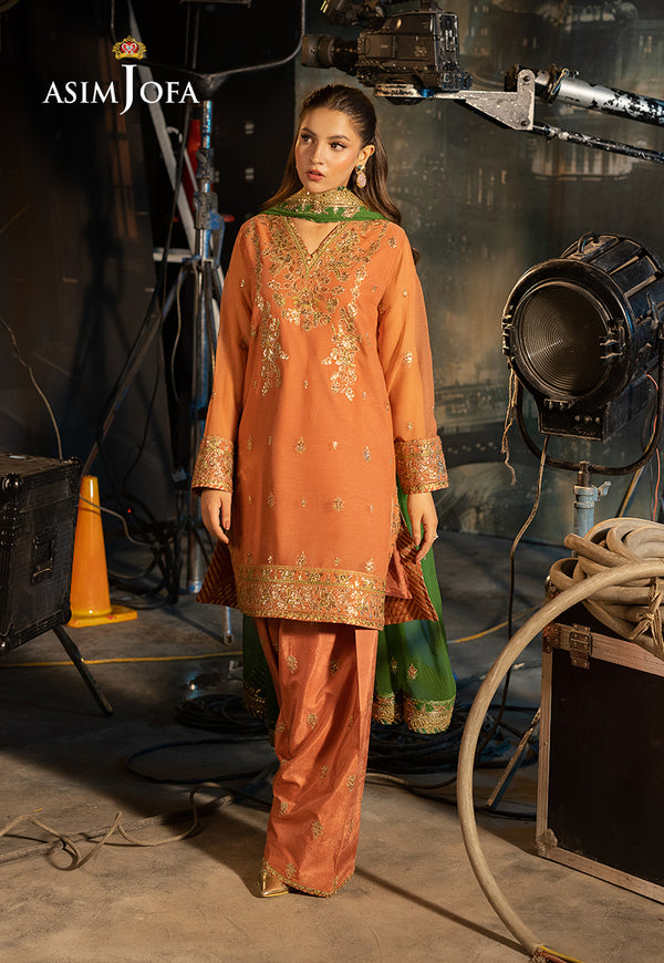 Asim Jofa | Festive Collection 25 | AJLF-03 - Official Asim Jofa stockist in UK - Sakeena London