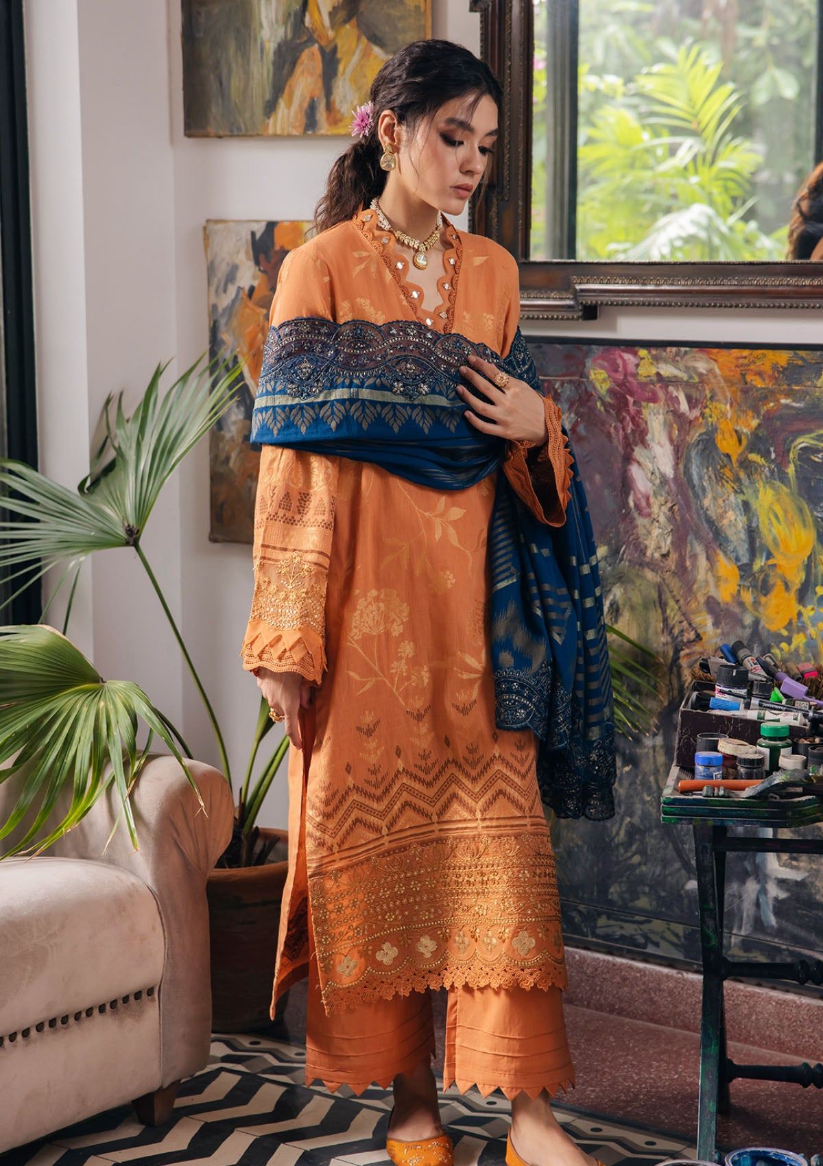 Summer Collection - Nureh - Maya Jacquard - NS#86