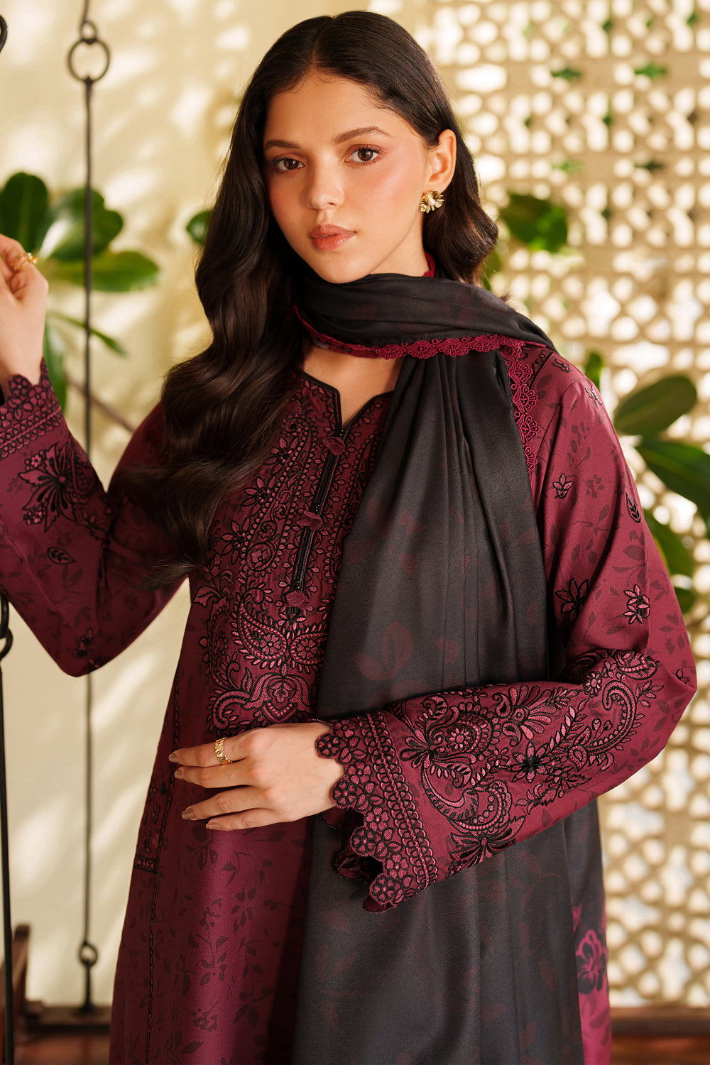 Farasha | Meline Premium Viscose 25 | Sable Bloom - Official Farasha stockist in UK - Sakeena London