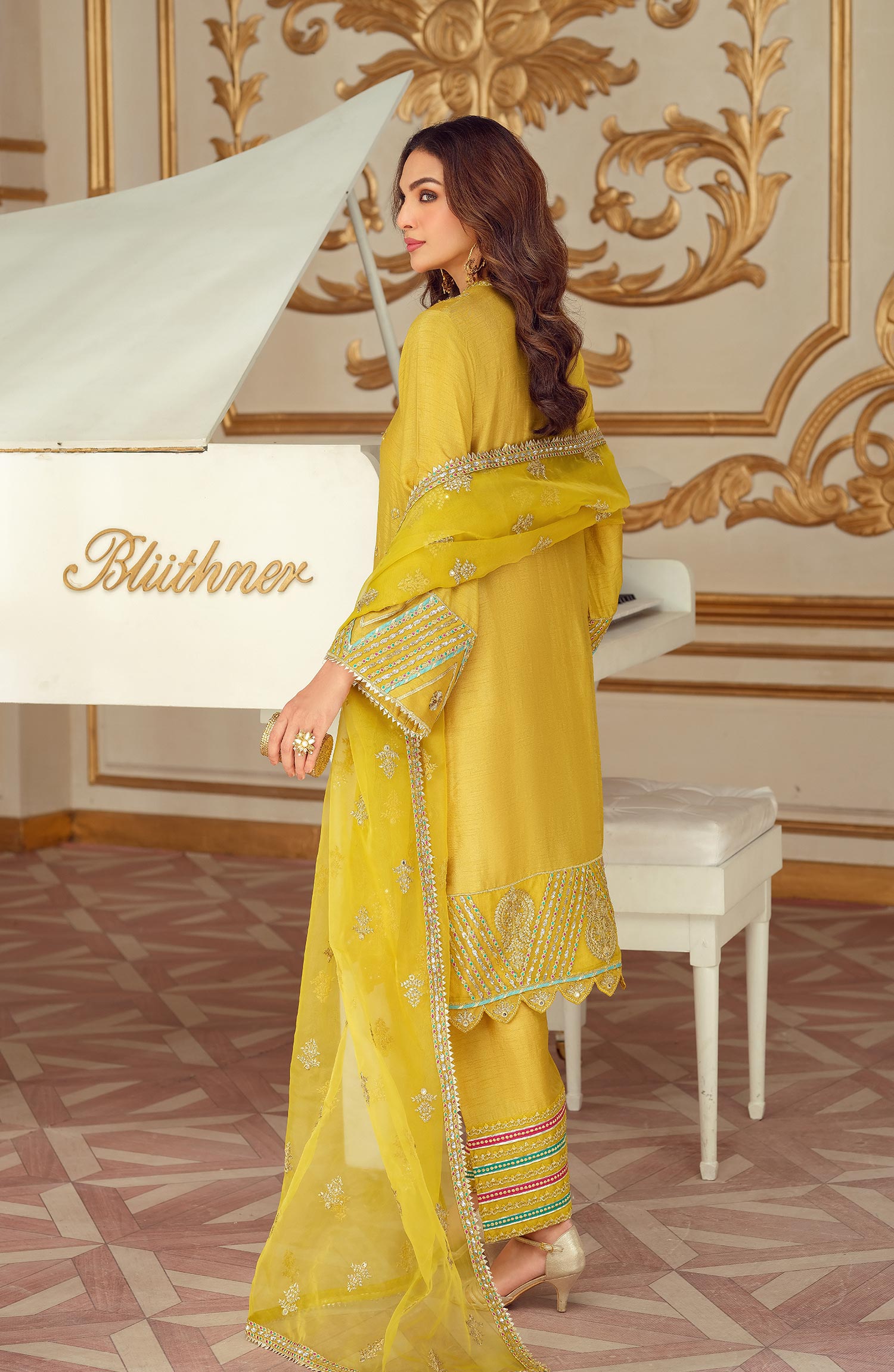 Mina Kashif | Luxury Pret | MK23-07 - Official Mina Kashif stockist in UK - Sakeena London