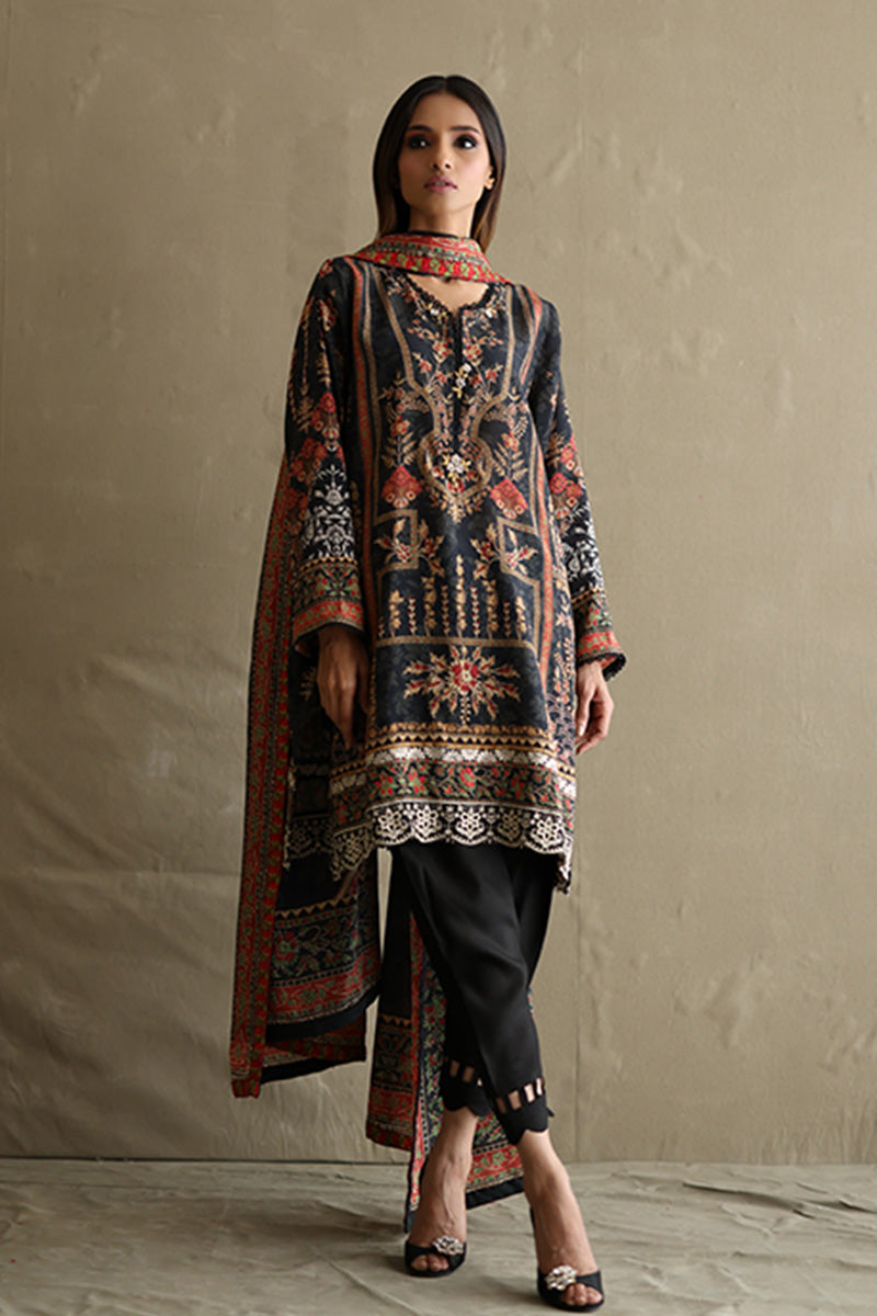 Mina Hasan | Signature Pret | Baroque In Black