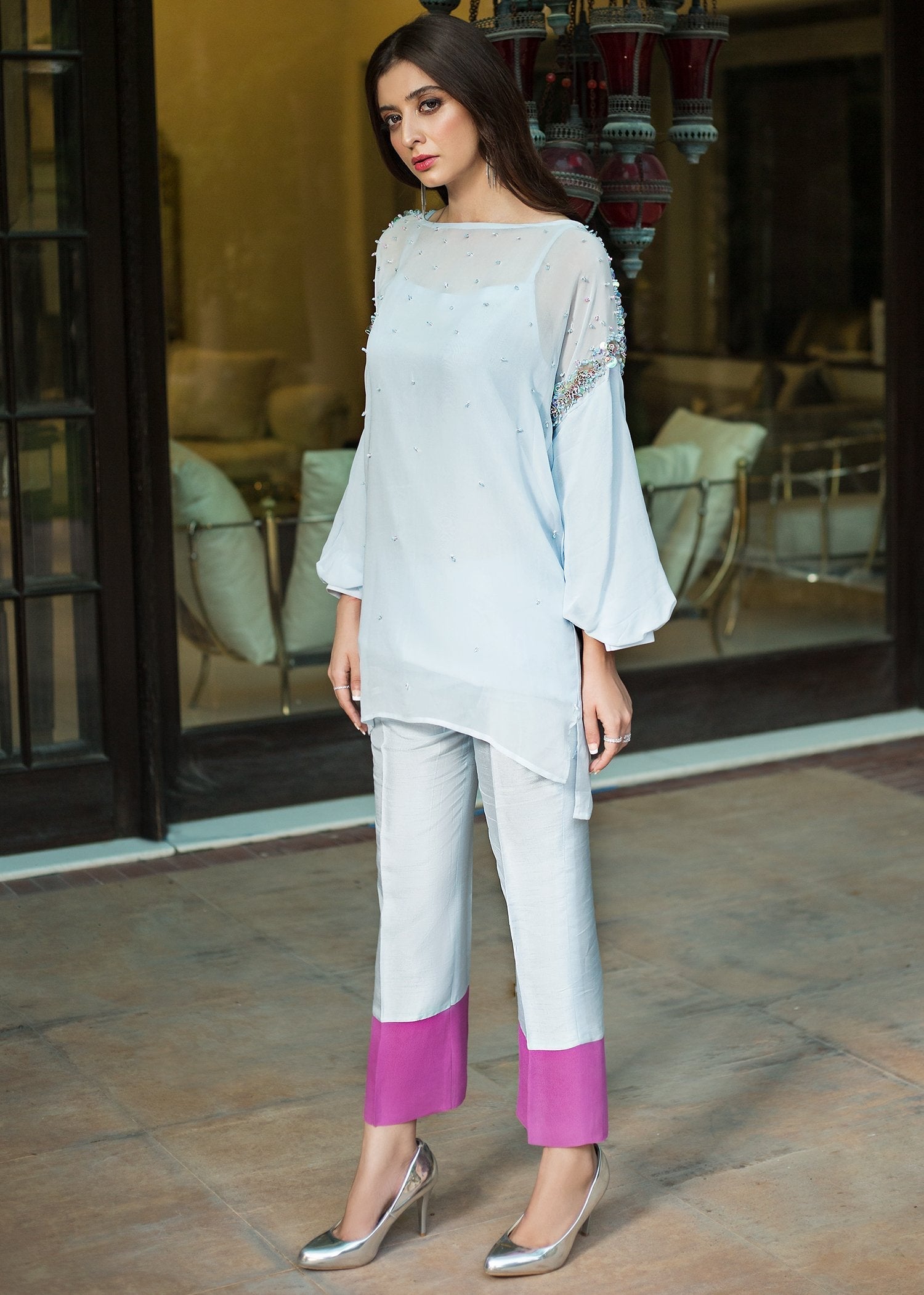 Hana | Serendipity Ready to Wear | Blue Berry Swirl - Official Hana stockist in UK - Sakeena London