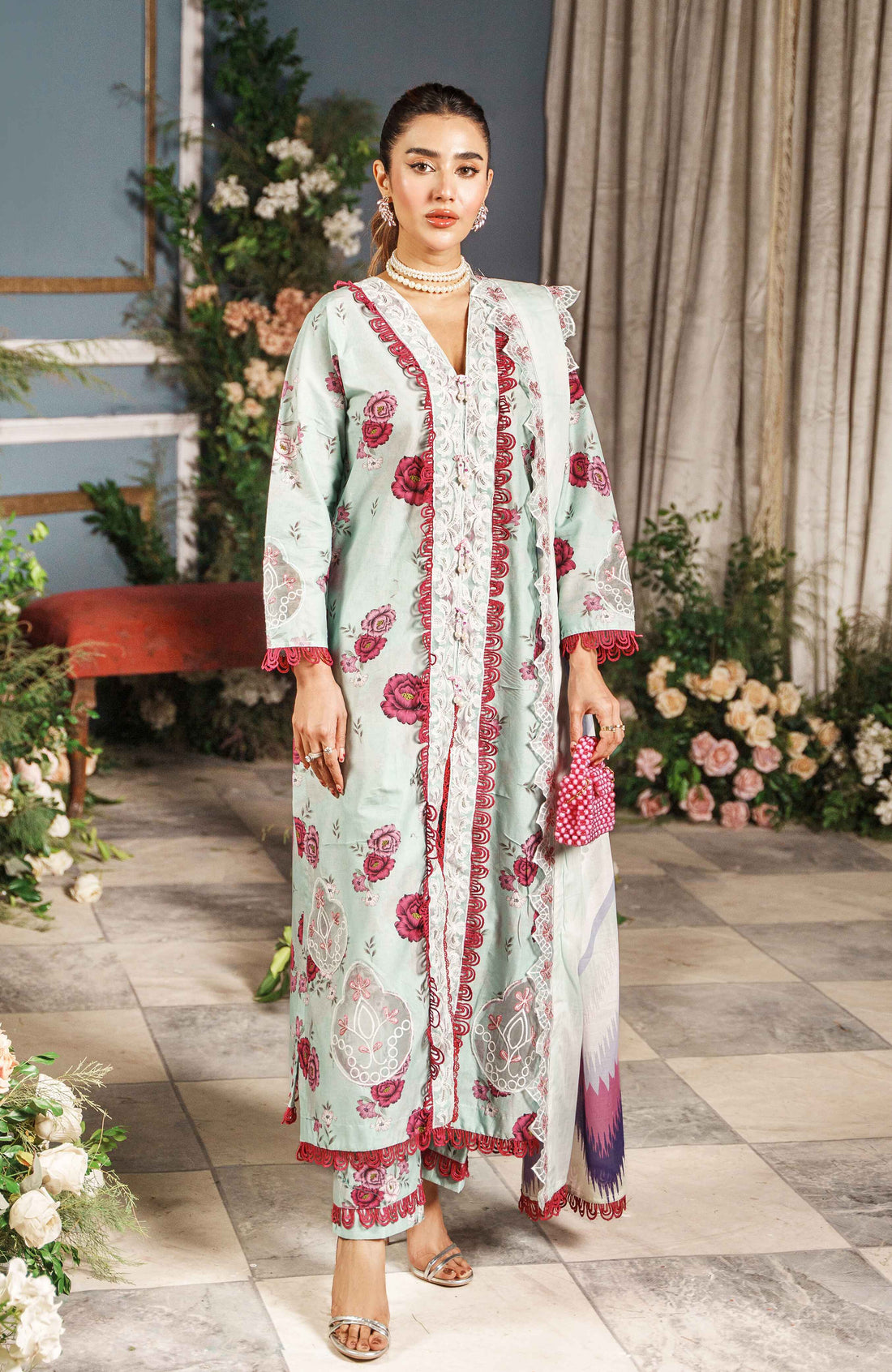 Al Zohaib | Printkari Cutwork Applique 24 | PCA-24-04 - Official Al Zohaib stockist in UK - Sakeena London