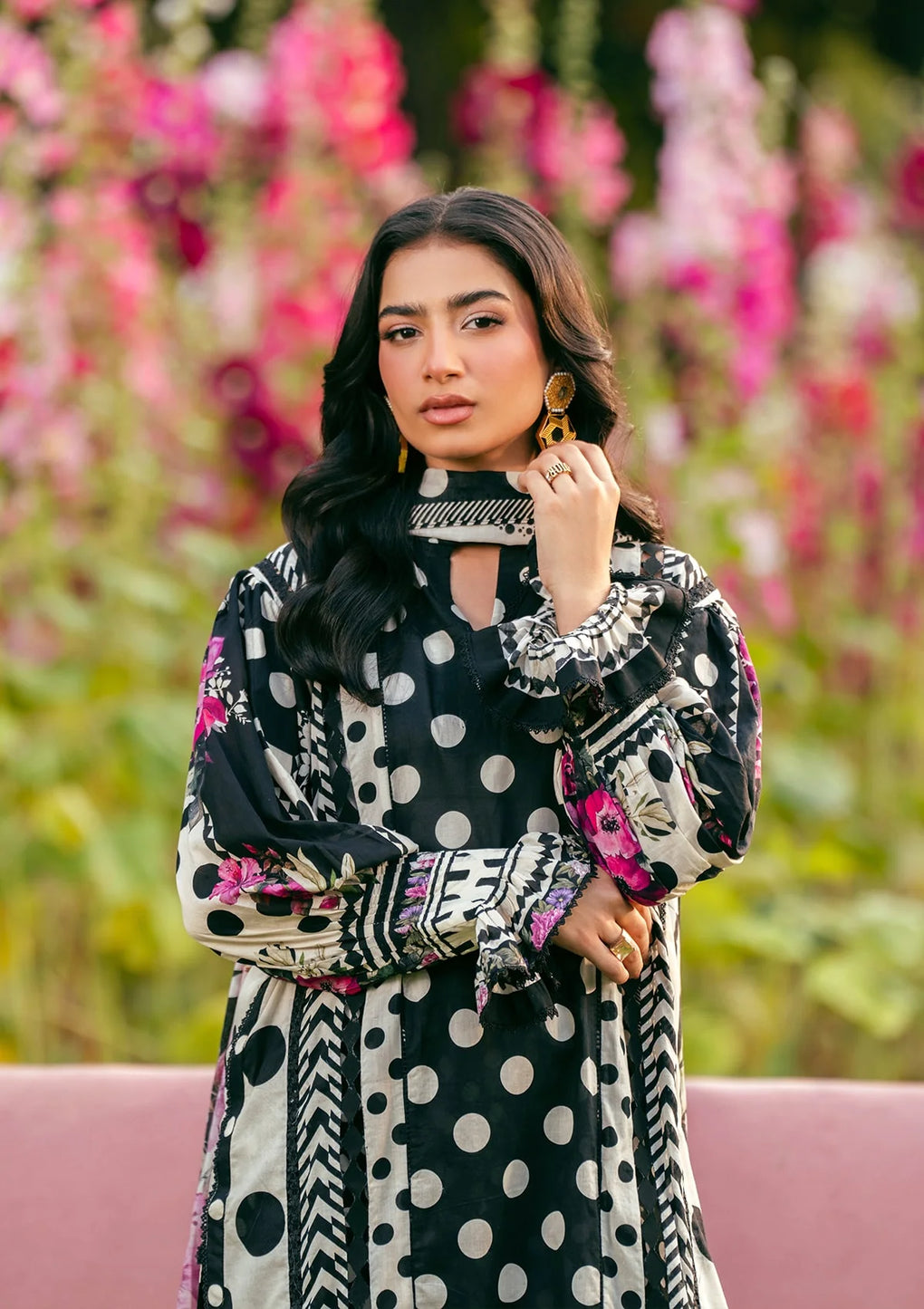 Elaf Premium | Prints 25 | EPS-2B MYSTIC NOIR - Official Elaf Premium stockist in UK - Sakeena London