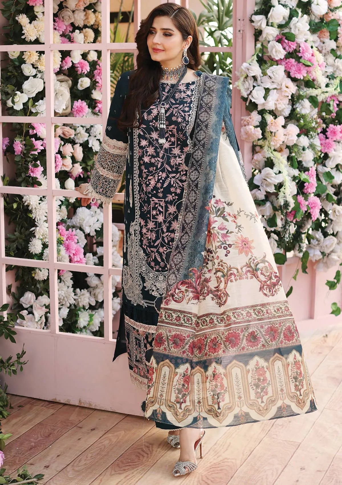 Lawn Collection - Kahf - Luxury - KLC#01A JEWEL OF THE SEA