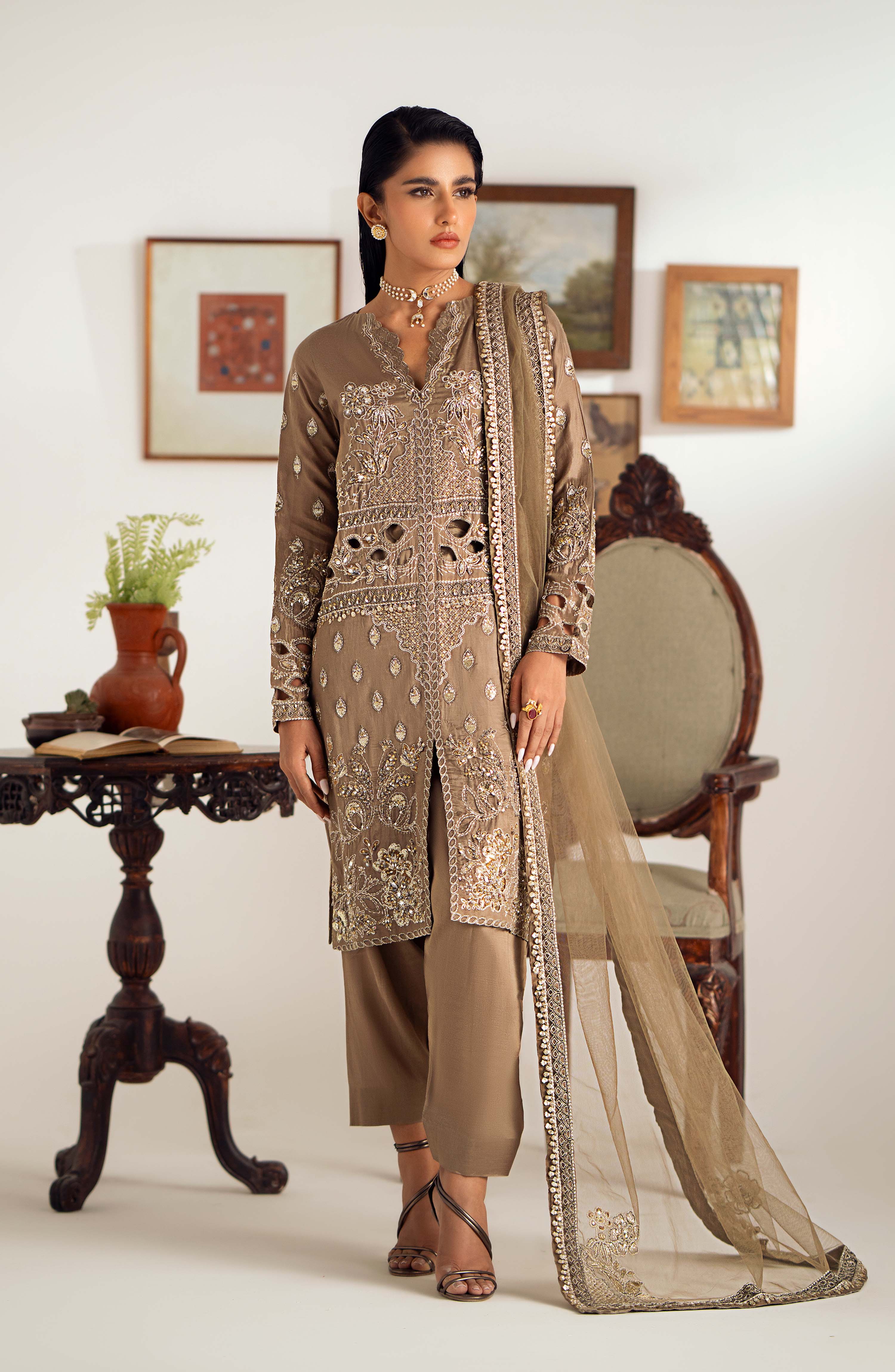 Maryum N Maria | Dastan Formals | ARELA - MS40029 - Official Maryam N Maria stockist in UK - Sakeena London