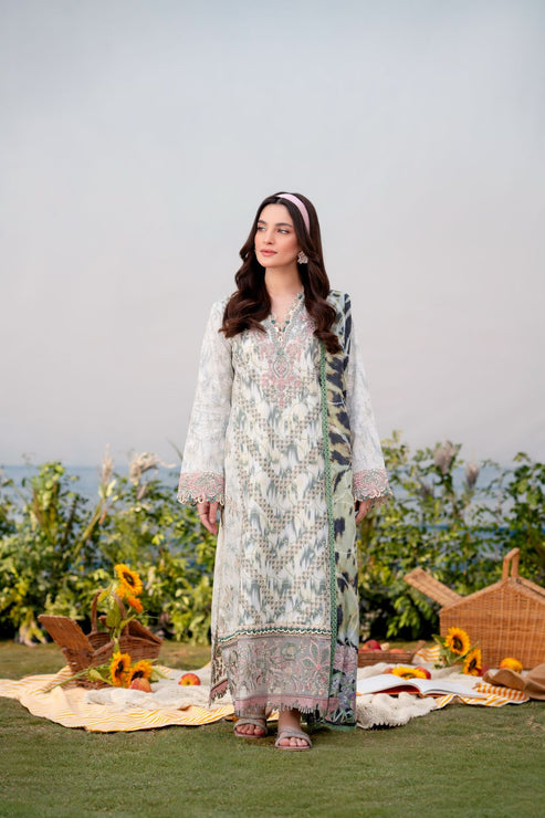 Aabyaan | Shezlin Chikankari Ramadan Edit 25 | YELDA (AR-12) - Official Aabyaan stockist in UK - Sakeena London