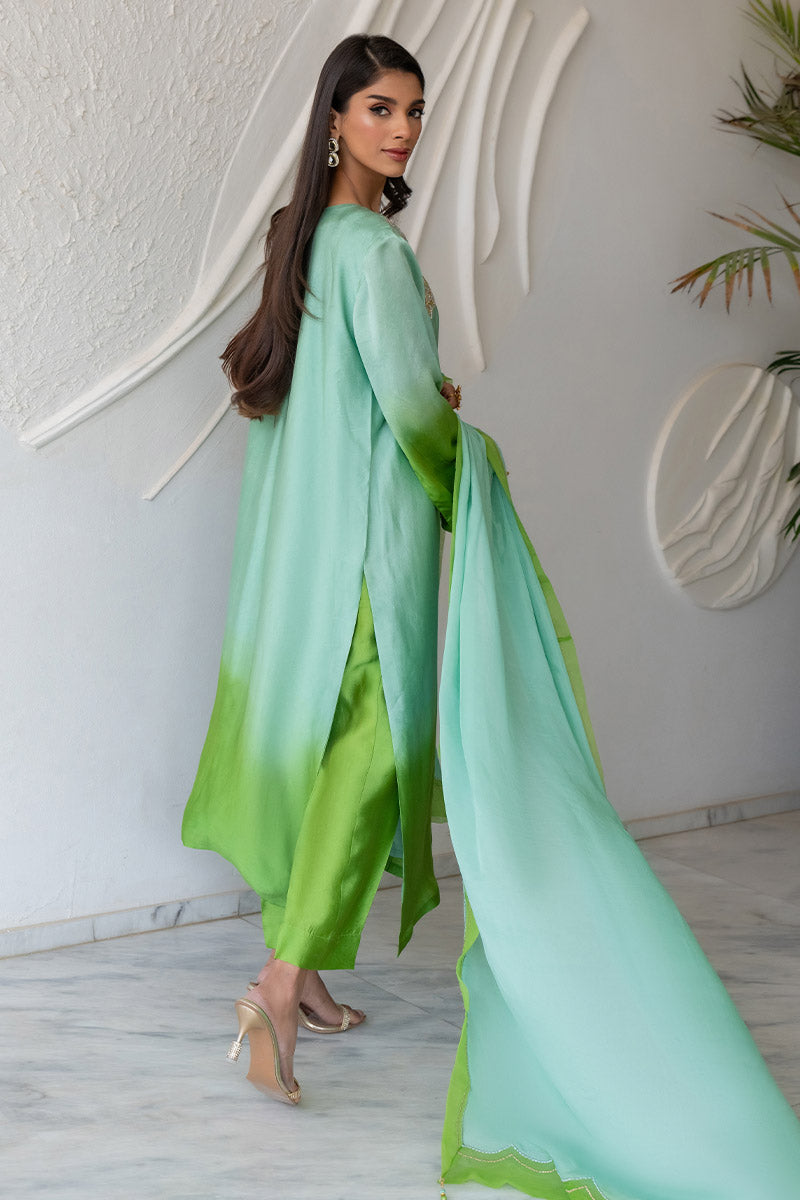 Chic Ophicial | Celenia Pret | Ombre Green - Official Chic Ophicial stockist in UK - Sakeena London