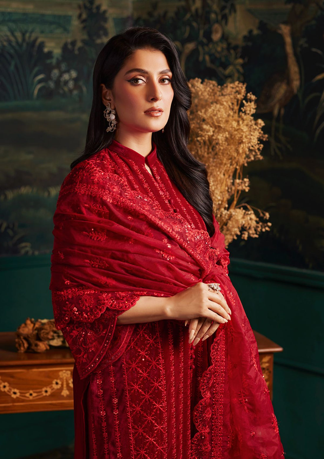 Winter Collection - Zainab Chottani - Velvet - ZCV23#05 - SURKH