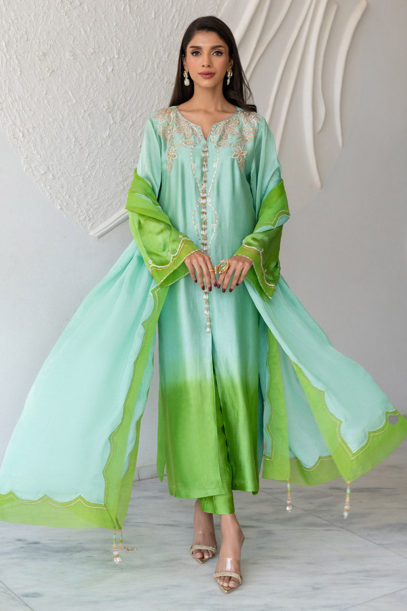 Chic Ophicial | Celenia Pret | Ombre Green - Official Chic Ophicial stockist in UK - Sakeena London