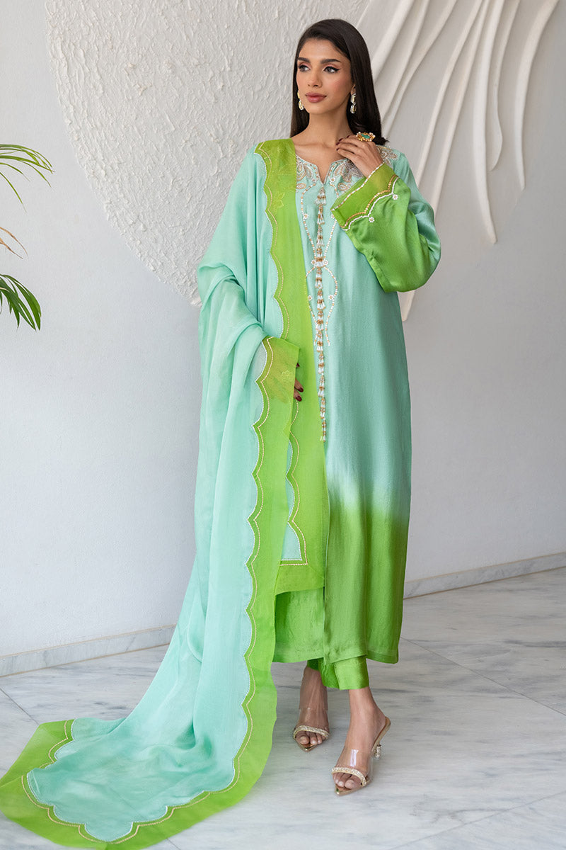 Chic Ophicial | Celenia Pret | Ombre Green - Official Chic Ophicial stockist in UK - Sakeena London