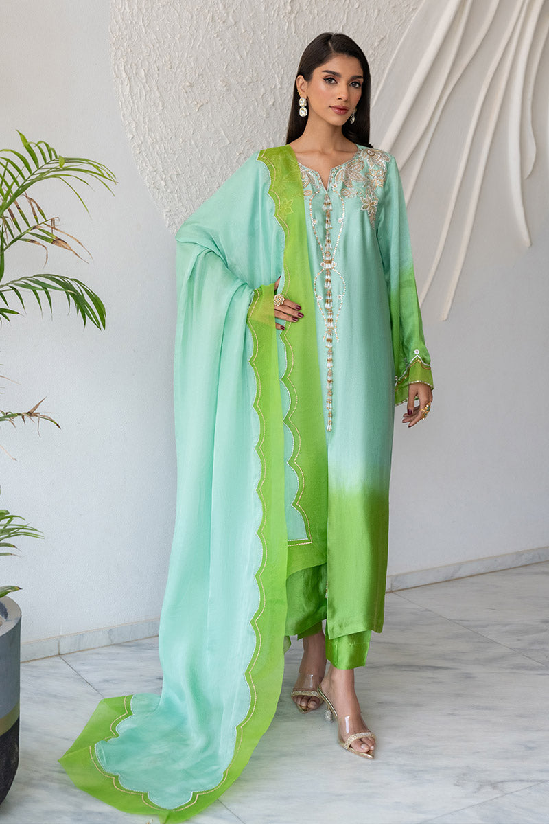 Chic Ophicial | Celenia Pret | Ombre Green - Official Chic Ophicial stockist in UK - Sakeena London