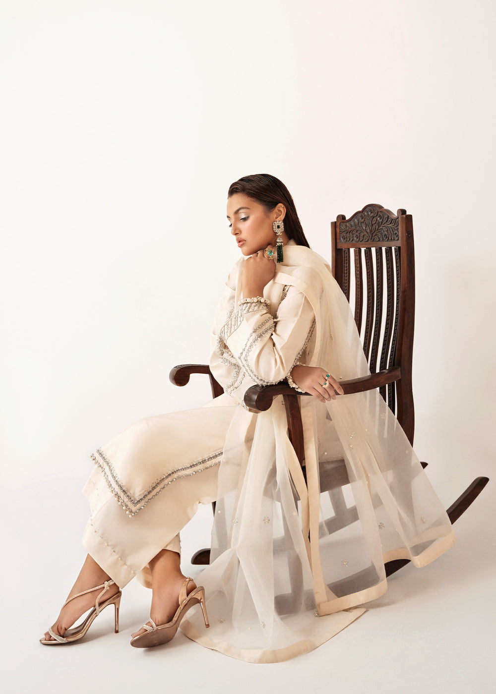 Dastoor | Euphoria Luxury Pret 24 | Pearl - Official Dastoor stockist in UK - Sakeena London