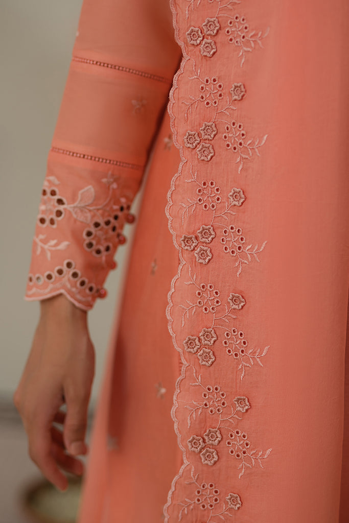 Cross Stitch | Chikankari Lawn 24 | CORAL HAZE - Official Cross Stitch stockist in UK - Sakeena London