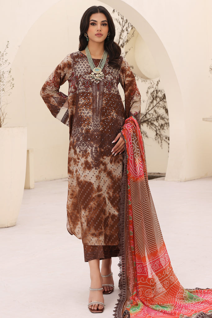 Charizma | Naranji Embroidered Lawn 24 | CN4-008 - Official Charizma stockist in UK - Sakeena London