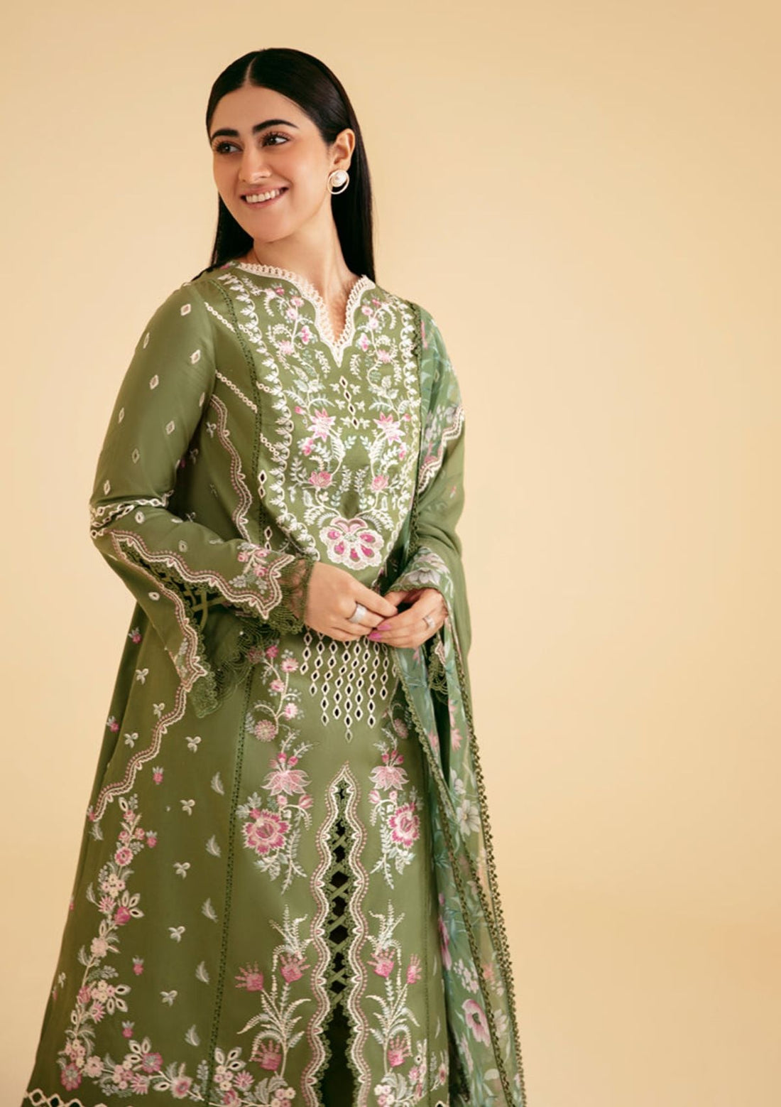 Lawn Collection - Qalamkar - Qlinekari 24 - SQ#14 - SEMAL