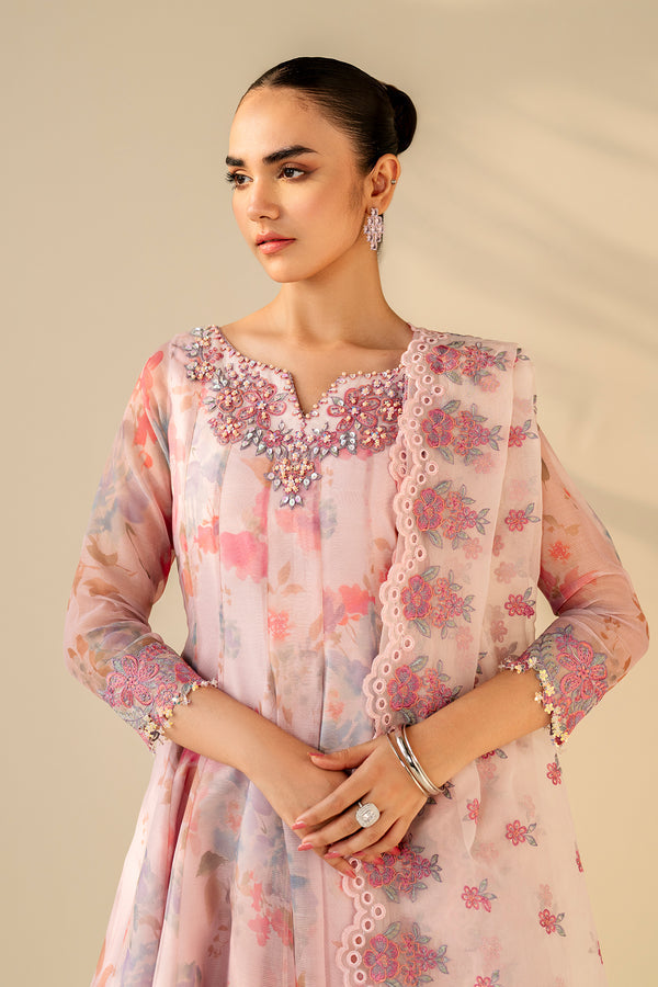 Baroque | Luxury Pret 25 | EMBROIDERED COTTON PATTI PR-1179 - Official Baroque stockist in UK - Sakeena London