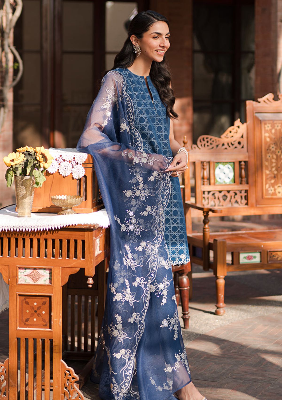 Lawn Collection - Cross Stitch - EidÃÂÃÂ LawnÃÂÃÂ - CEL24#05 - ANTIQUE ROYAL