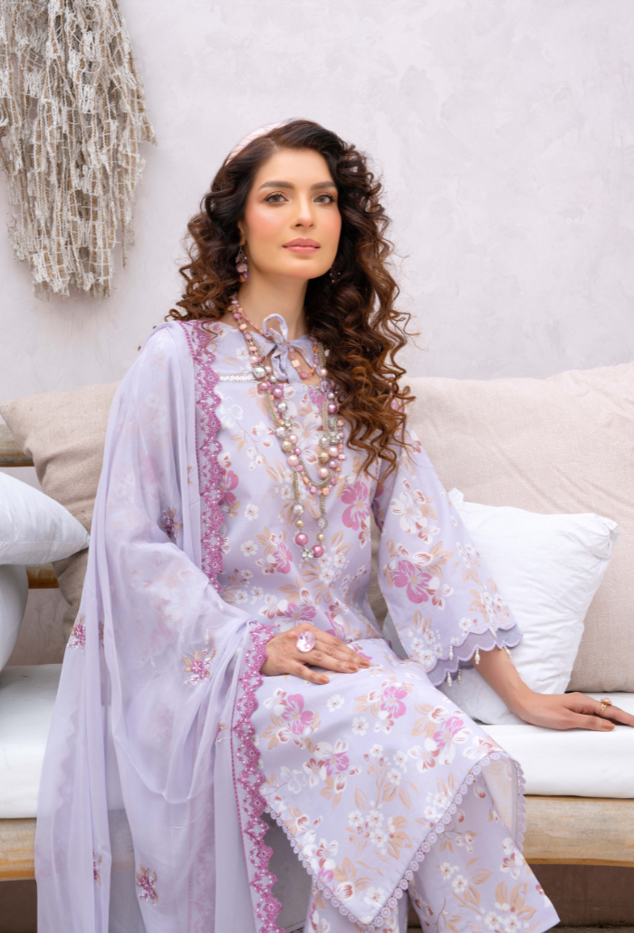 Humdum | Gardenia Lawn 24 | PLG 3 - D05 - Official HumDum stockist in UK - Sakeena London