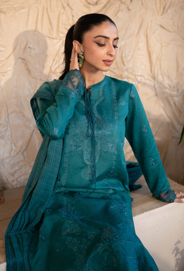 Humdum | Mirha Lawn 25 | Mirha - D05 - Official Humdum stockist in UK - Sakeena London