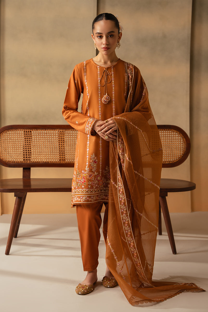 Cross Stitch | Mahiri Embroidered Lawn 24 | RUSTIC AURA - Official Cross Stitch stockist in UK - Sakeena London