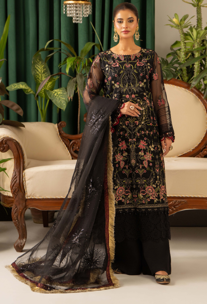Humdum | Chiffon Collection | HOC - D03 - Official Humdum stockist in UK - Sakeena London