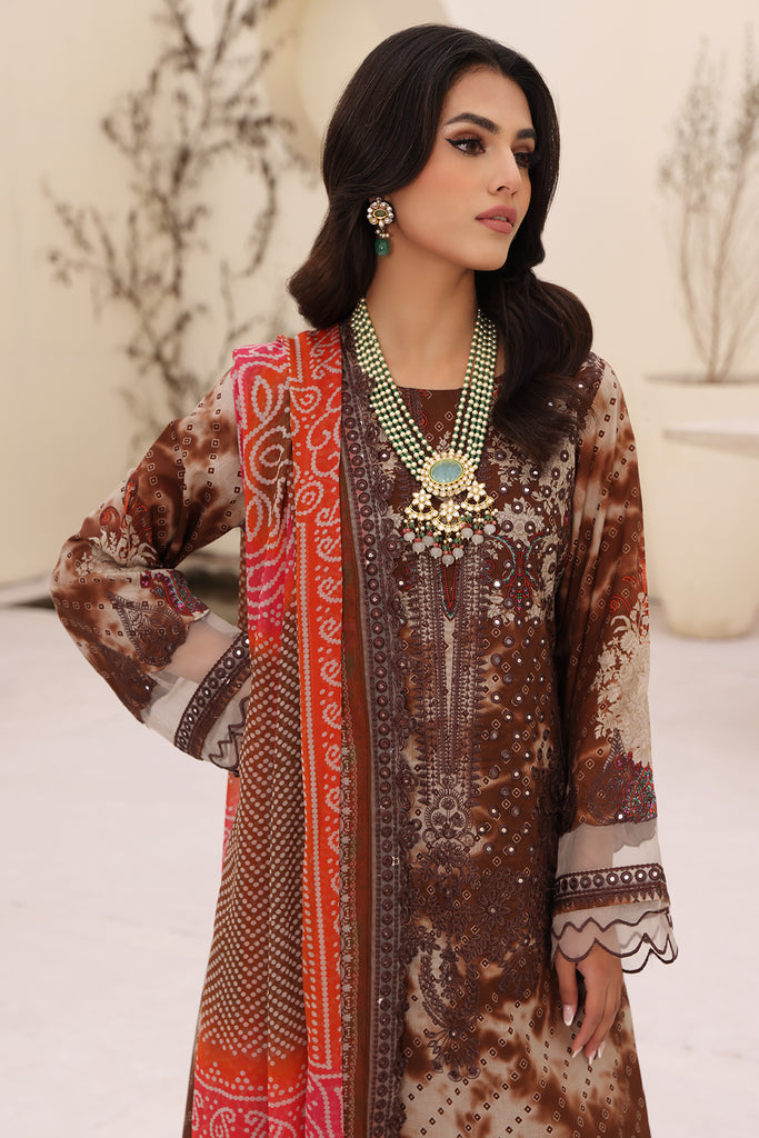 Charizma | Naranji Embroidered Lawn 24 | CN4-008 - Official Charizma stockist in UK - Sakeena London