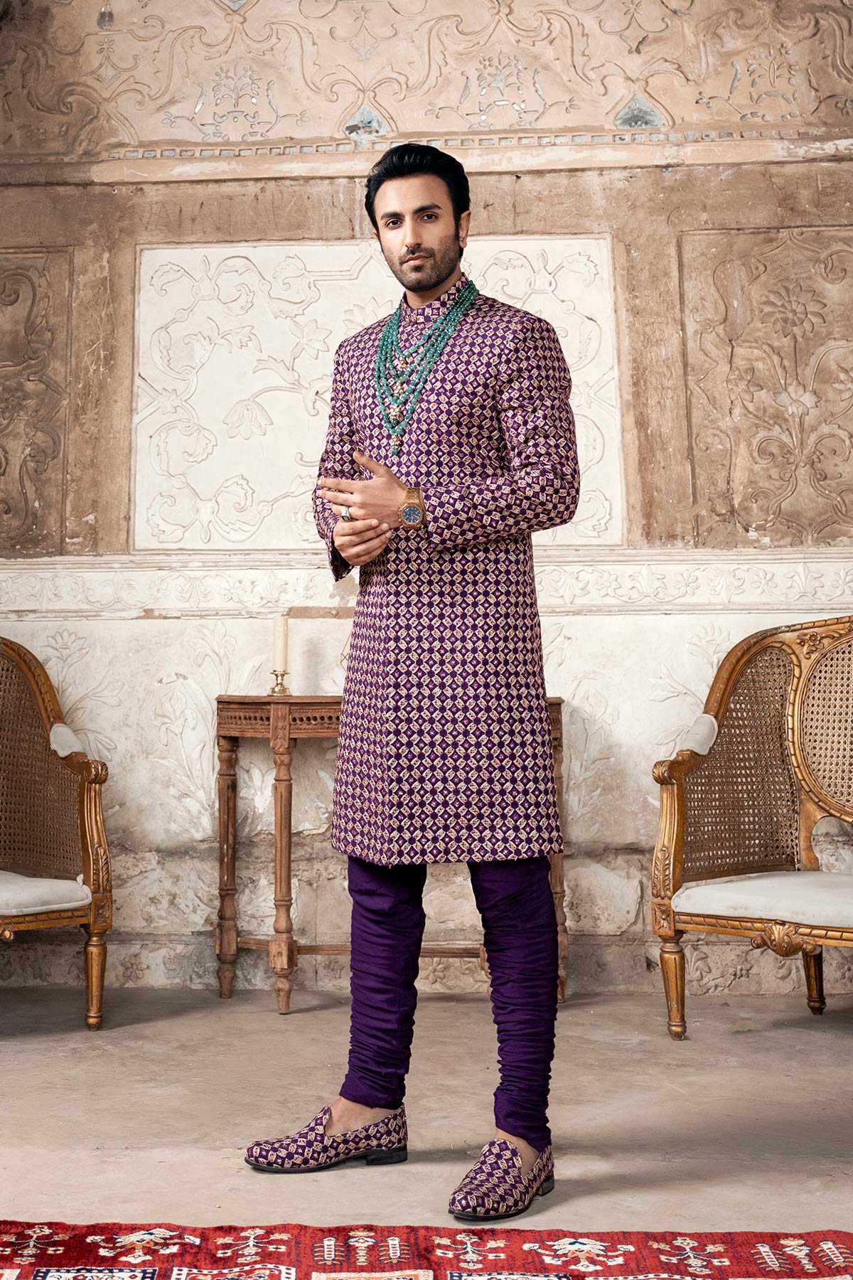 Pakistani Menswear | Mina Kashif | Jashn-e-Baharan - Official Sakeena London stockist in UK - Sakeena London
