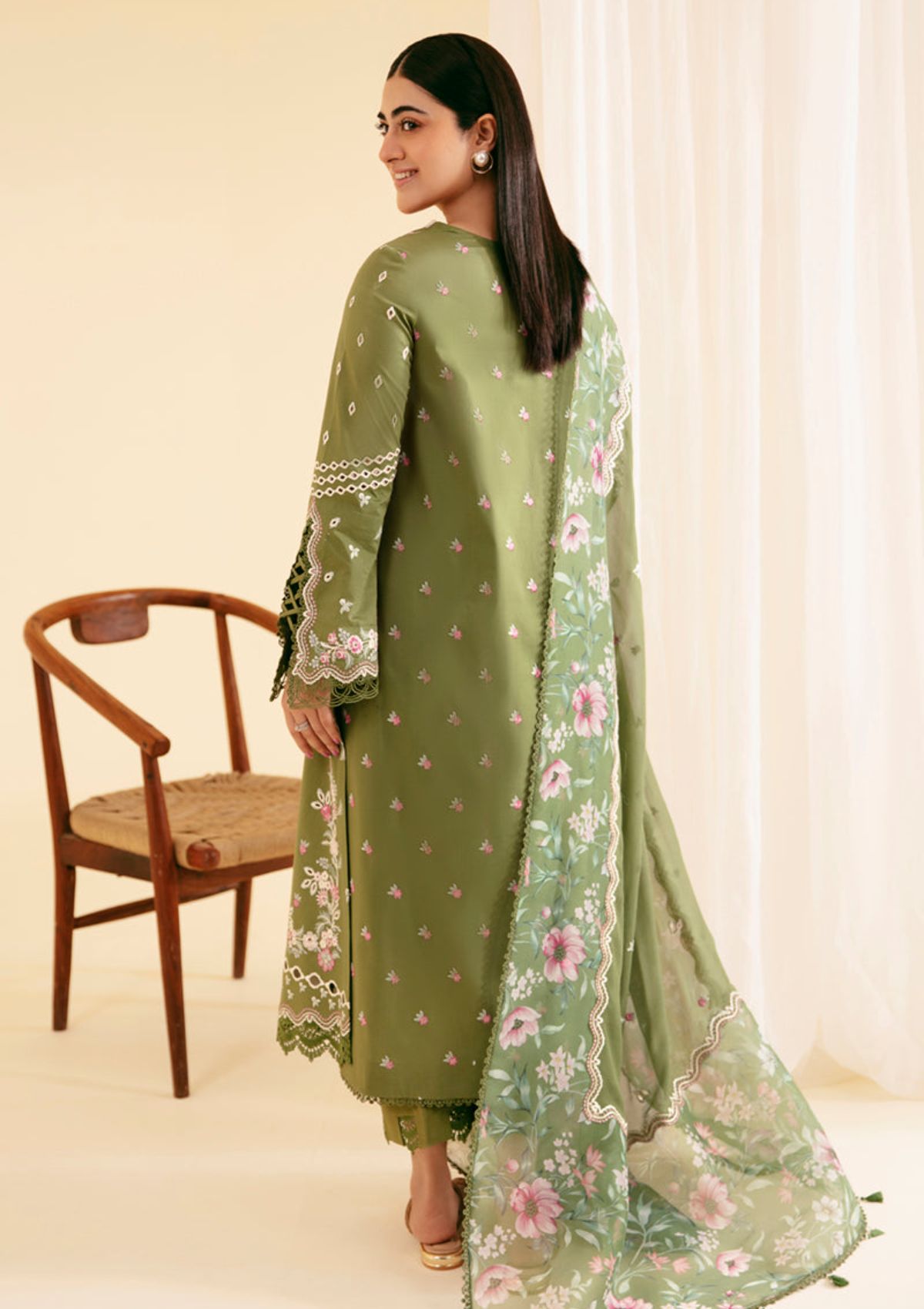 Lawn Collection - Qalamkar - Qlinekari 24 - SQ#14 - SEMAL