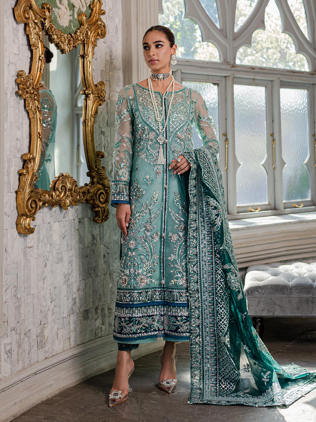 Gulaal | Luxury Pret | MILICA GL-LP-V1-04 - Official Gulaal stockist in UK - Sakeena London