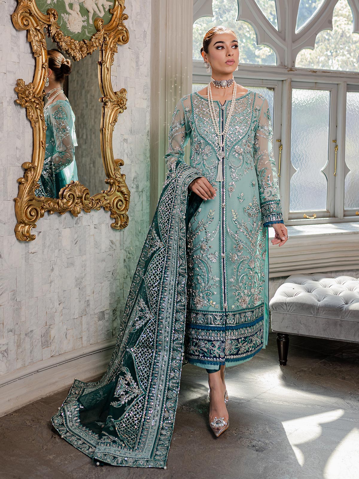 Gulaal | Luxury Pret | MILICA GL-LP-V1-04 - Official Gulaal stockist in UK - Sakeena London