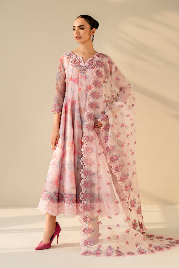 Baroque | Luxury Pret 25 | EMBROIDERED COTTON PATTI PR-1179 - Official Baroque stockist in UK - Sakeena London