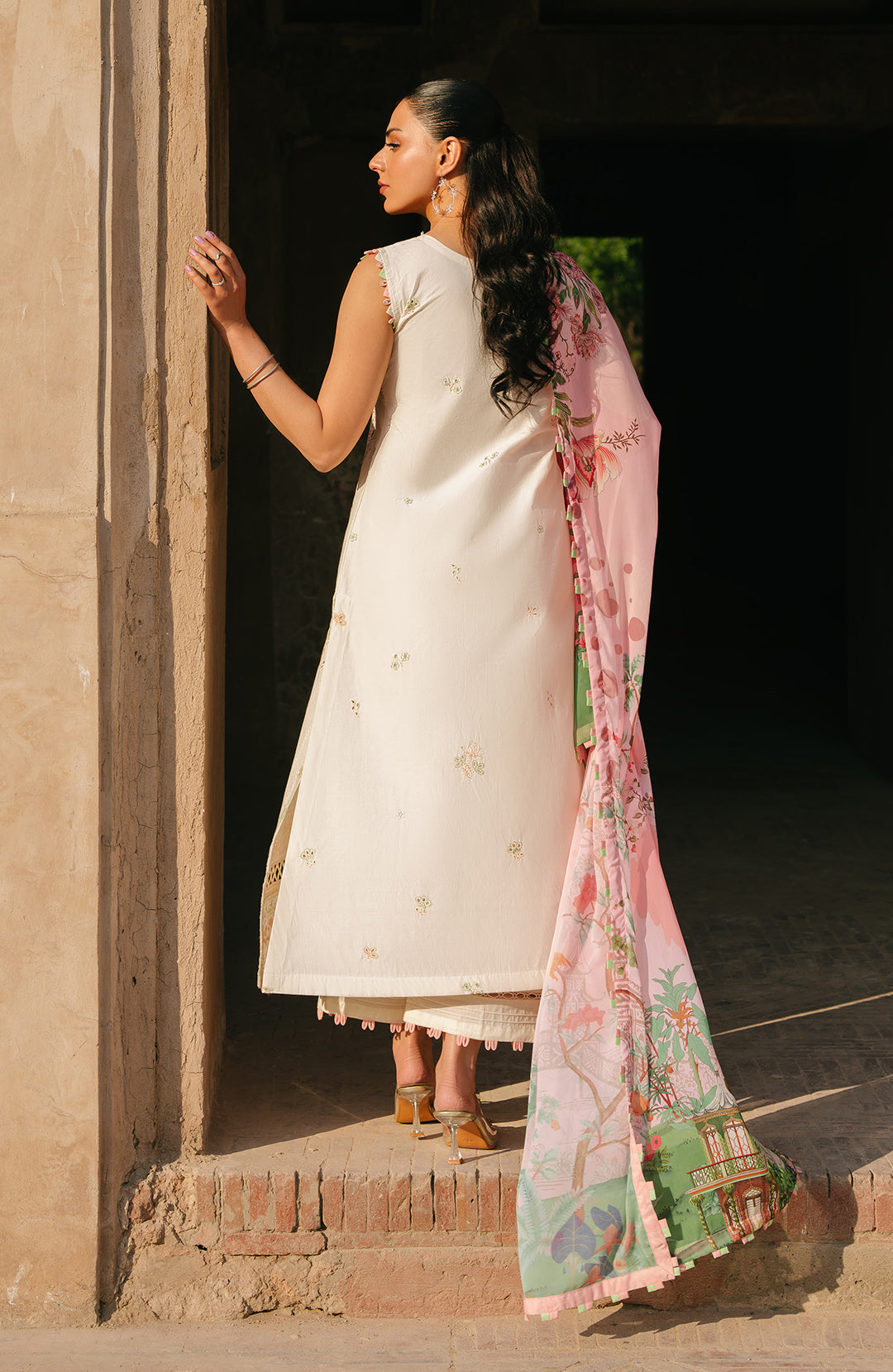 Fiona | Sarang Lawn 25 | Nevin - Official Fiona stockist in UK - Sakeena London