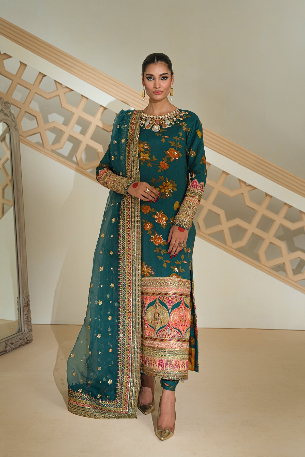 Mina Kashif | Wedding Formals | Mahveer - Official Mina Kashif stockist in UK - Sakeena London
