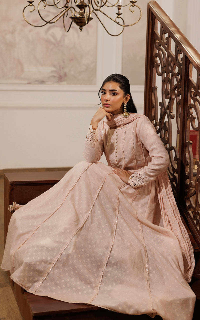 Threads and Motifs | Formal Dresses 25 | FLARED PESHWAS WITH DUPATTA AND TROUSER - Official Threads and Motifs stockist in UK - Sakeena London