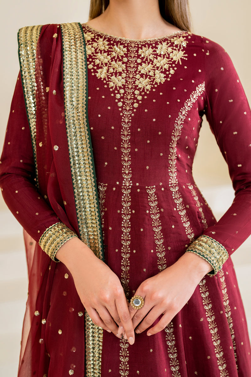 Jazmin | Formals Collection | Raw Silk UR-7018 - Official Jazmin stockist in UK - Sakeena London