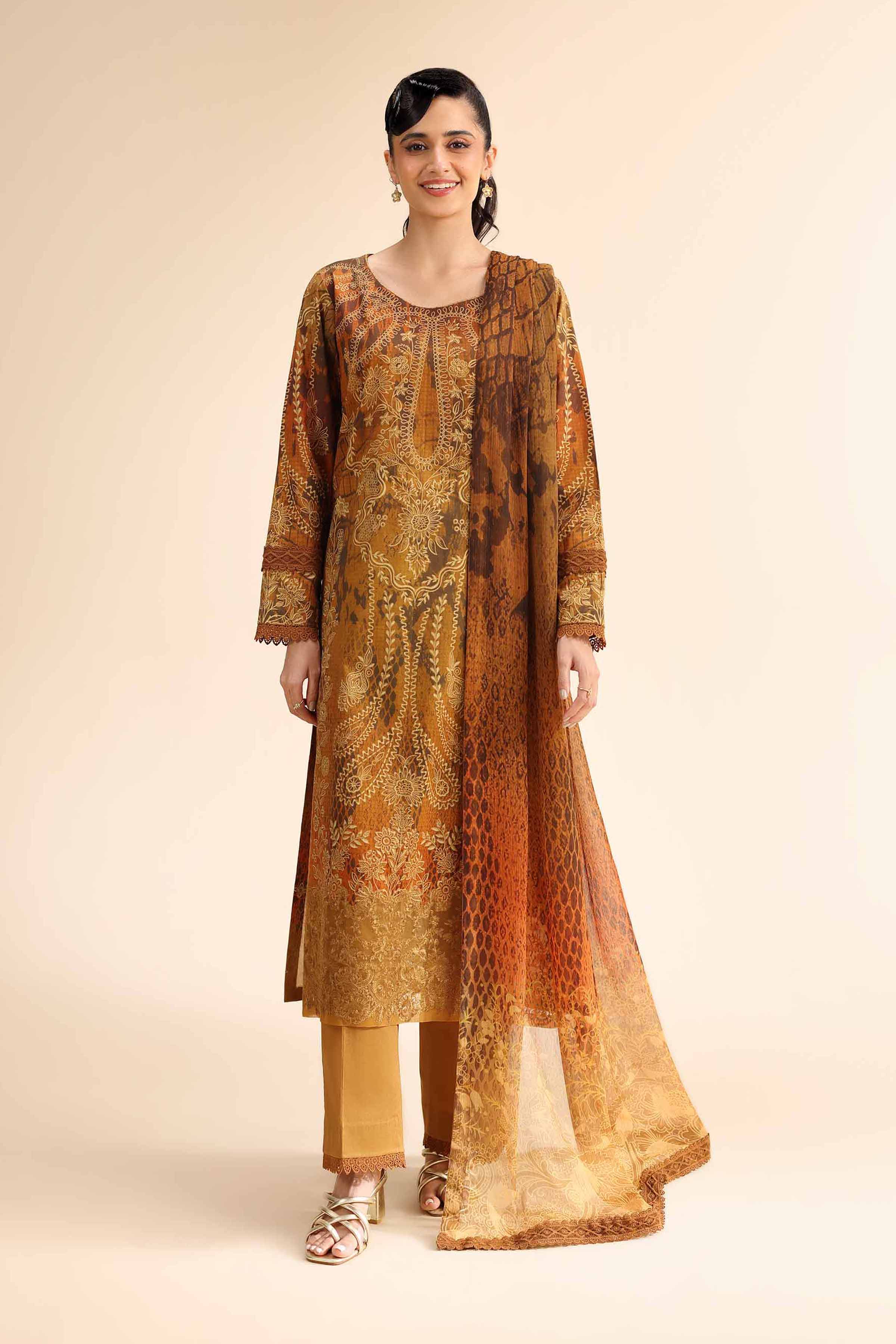 Nishat | Cross Season Edit | 42501060 - Official Nishat stockist in UK - Sakeena London