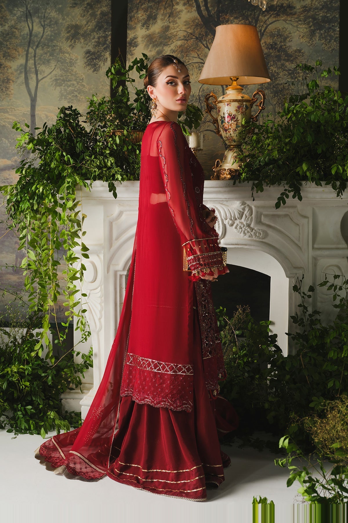 Paras by Pasha | Ayla Luxury Formals | PR106 Berry - Official Paras by Pasha stockist in UK - Sakeena London