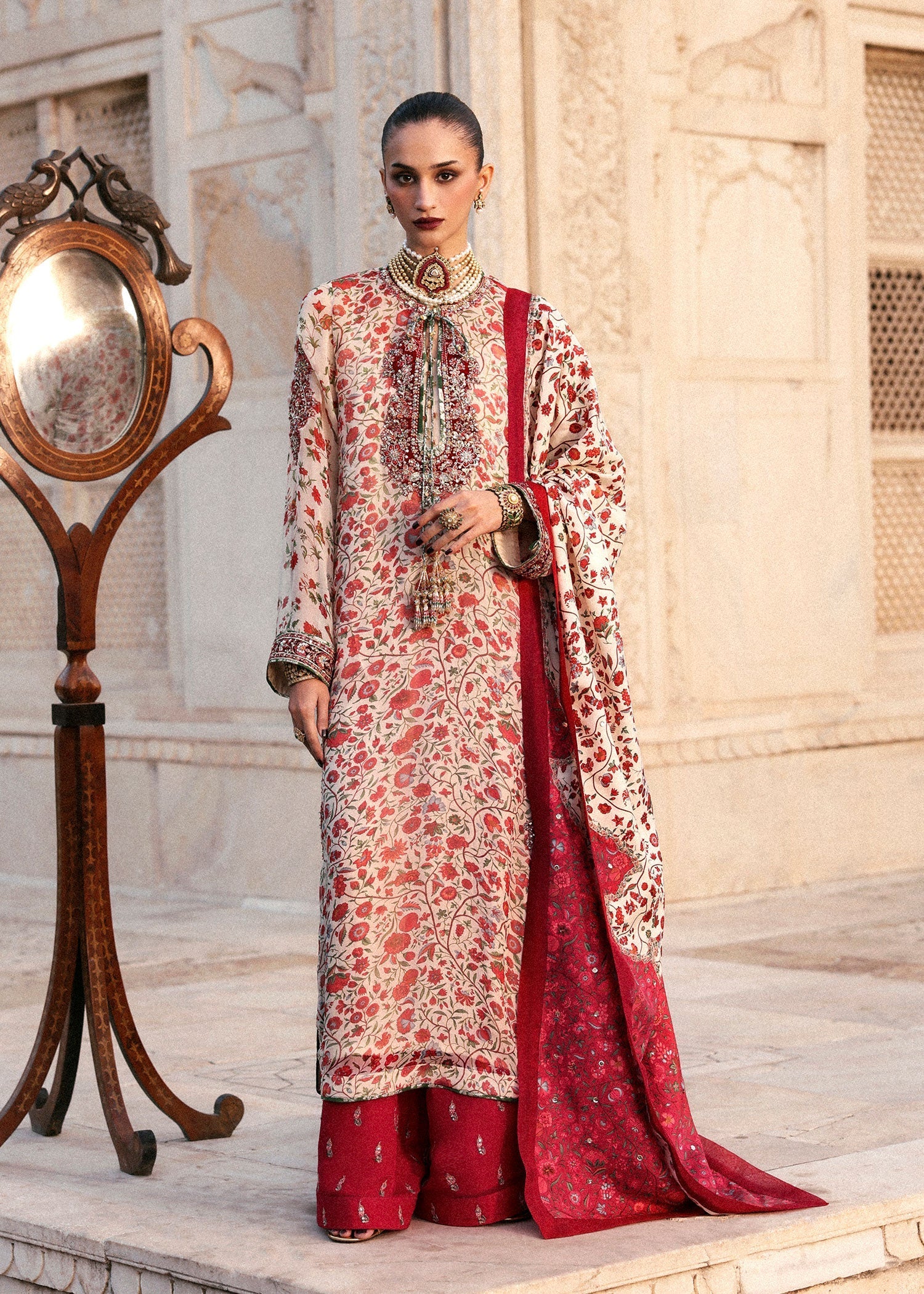 Hussain Rehar | Luxury Pret AW 25 | Ivoria - Official Hussain Rehar stockist in UK - Sakeena London