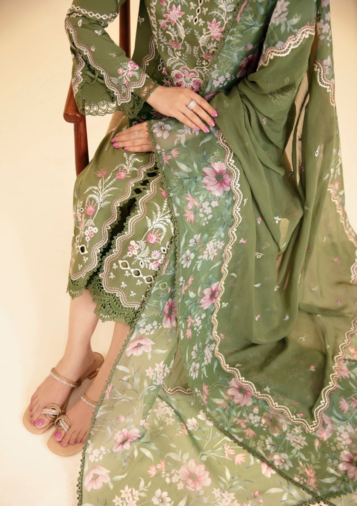 Lawn Collection - Qalamkar - Qlinekari 24 - SQ#14 - SEMAL