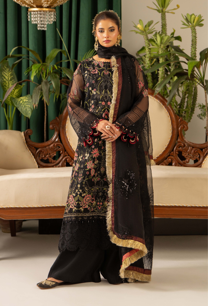 Humdum | Chiffon Collection | HOC - D03 - Official Humdum stockist in UK - Sakeena London