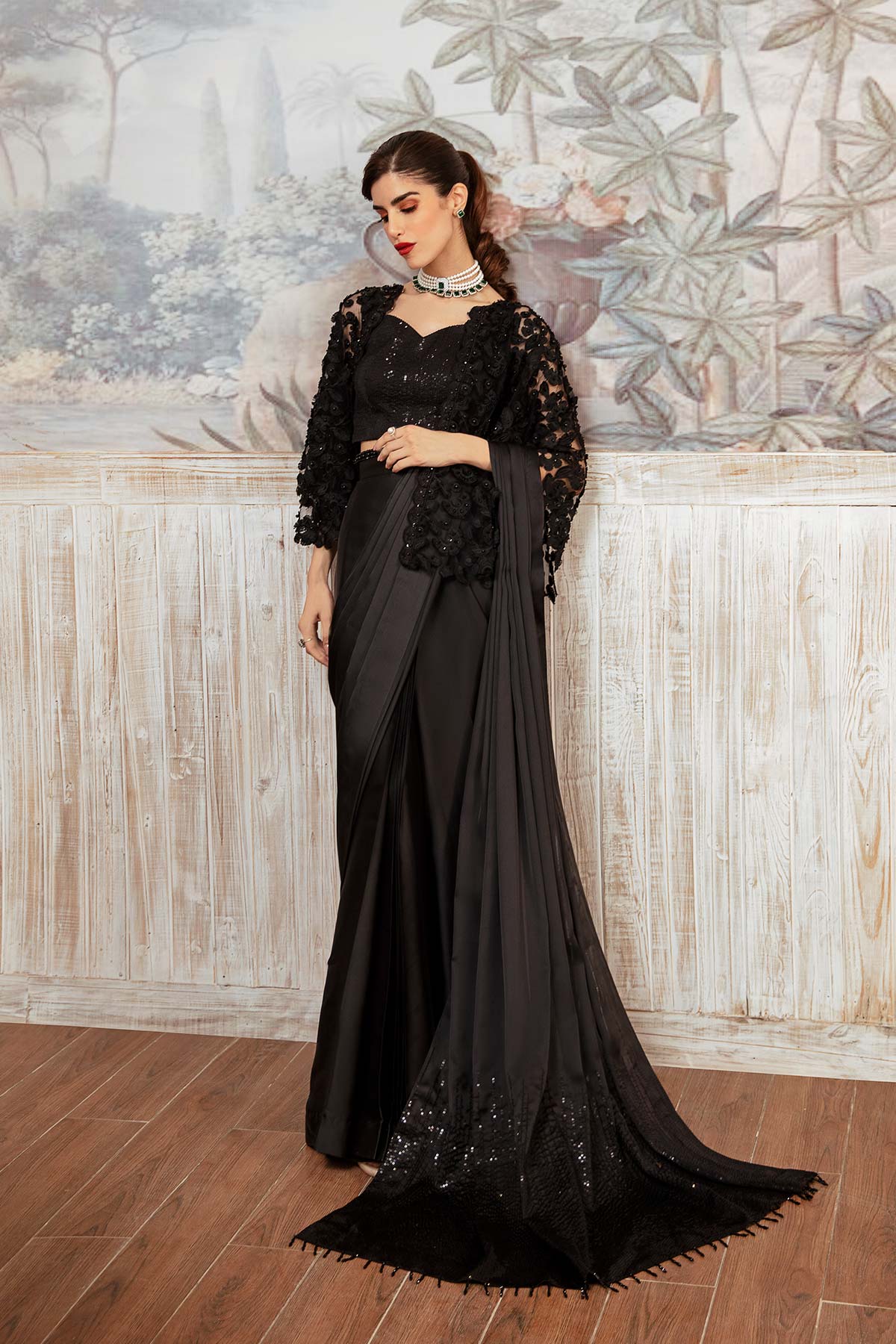 Mina Kashif | Ala Mode Luxury Formals 23 | Elena - Official Mina Kashif stockist in UK - Sakeena London