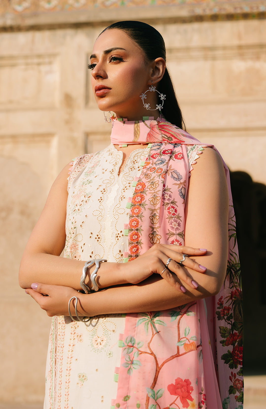 Fiona | Sarang Lawn 25 | Nevin - Official Fiona stockist in UK - Sakeena London